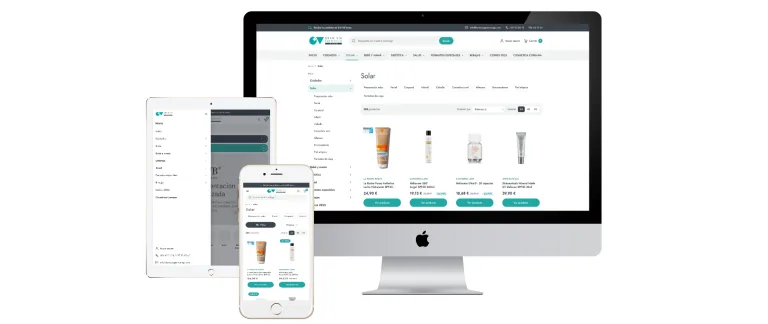 Tienda PrestaShop de Farmacia Gran Vía Vigo