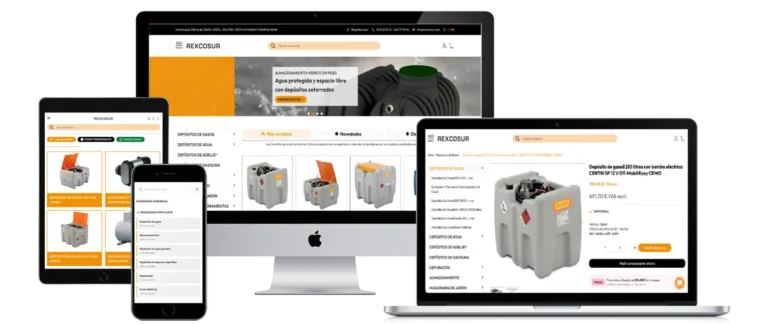 Tienda PrestaShop de Rexcosur